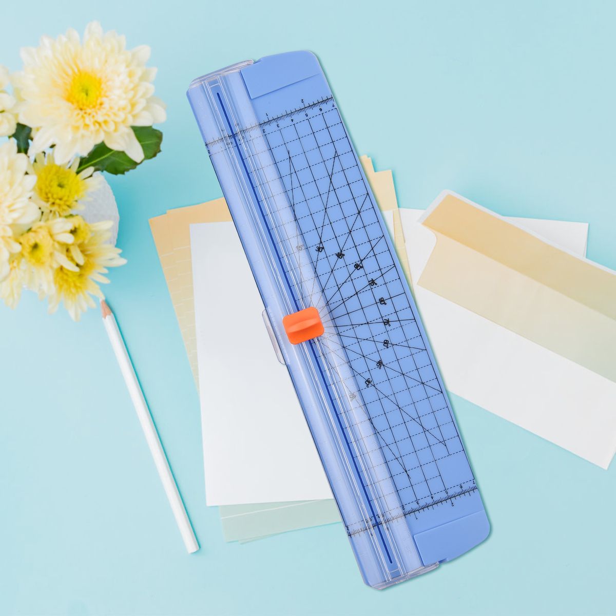 Aibecy Portable Paper Trimmer A4 Size Paper Cutter Cutting