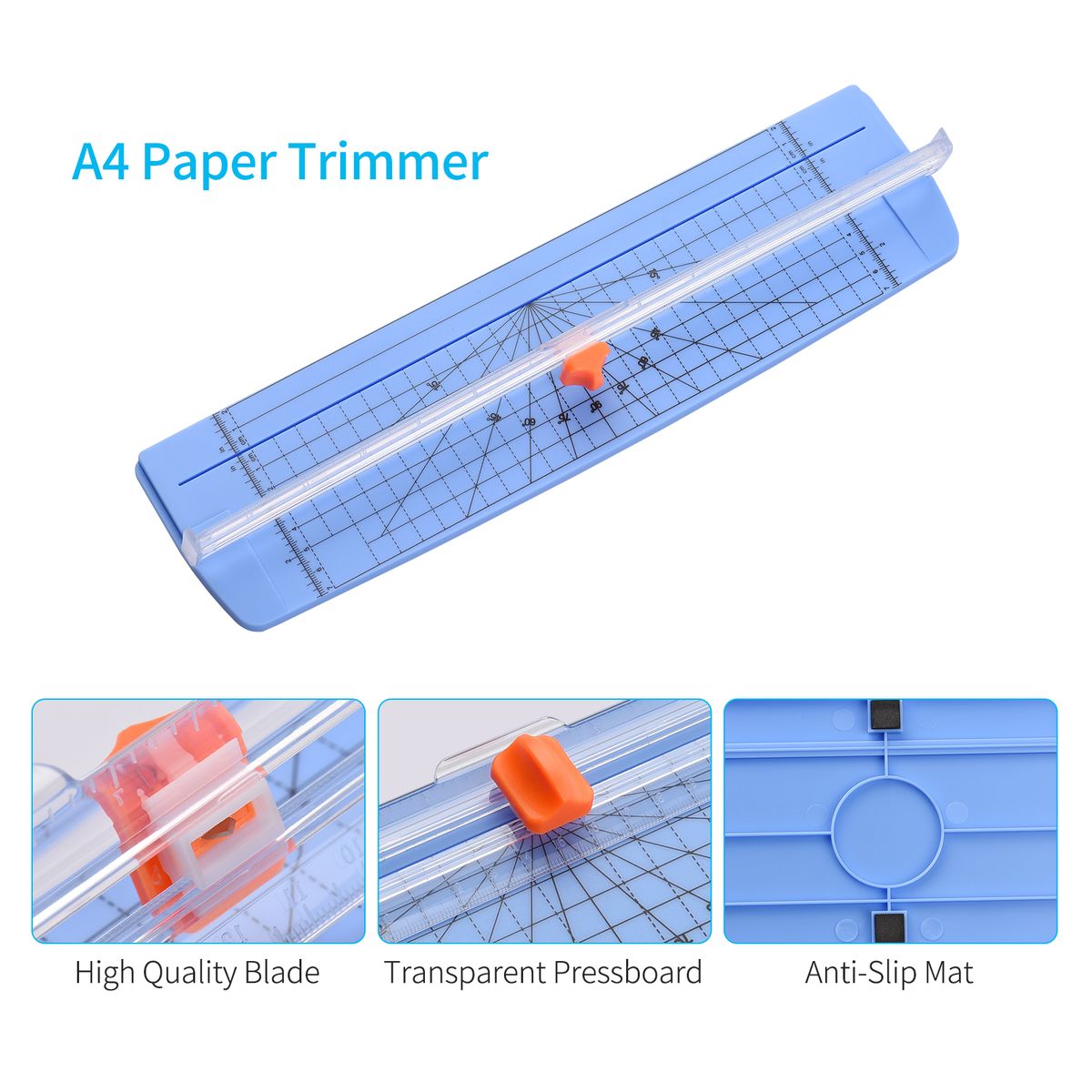 Aibecy Portable Paper Trimmer A4 Size Paper Cutter Cutting