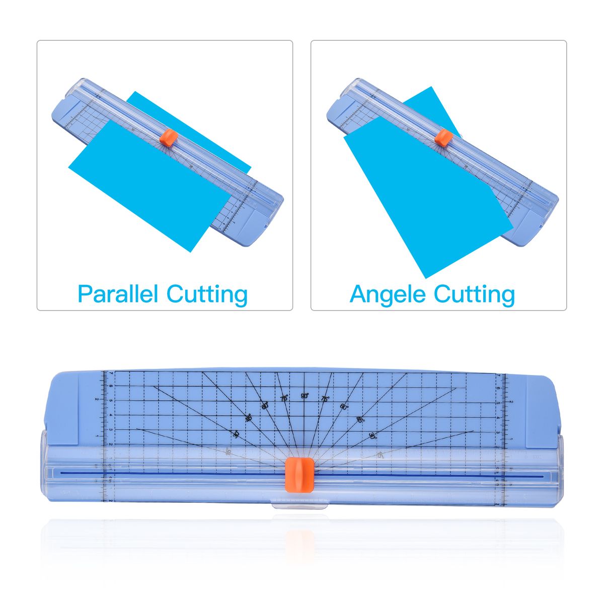 Aibecy Portable Paper Trimmer A4 Size Paper Cutter Cutting