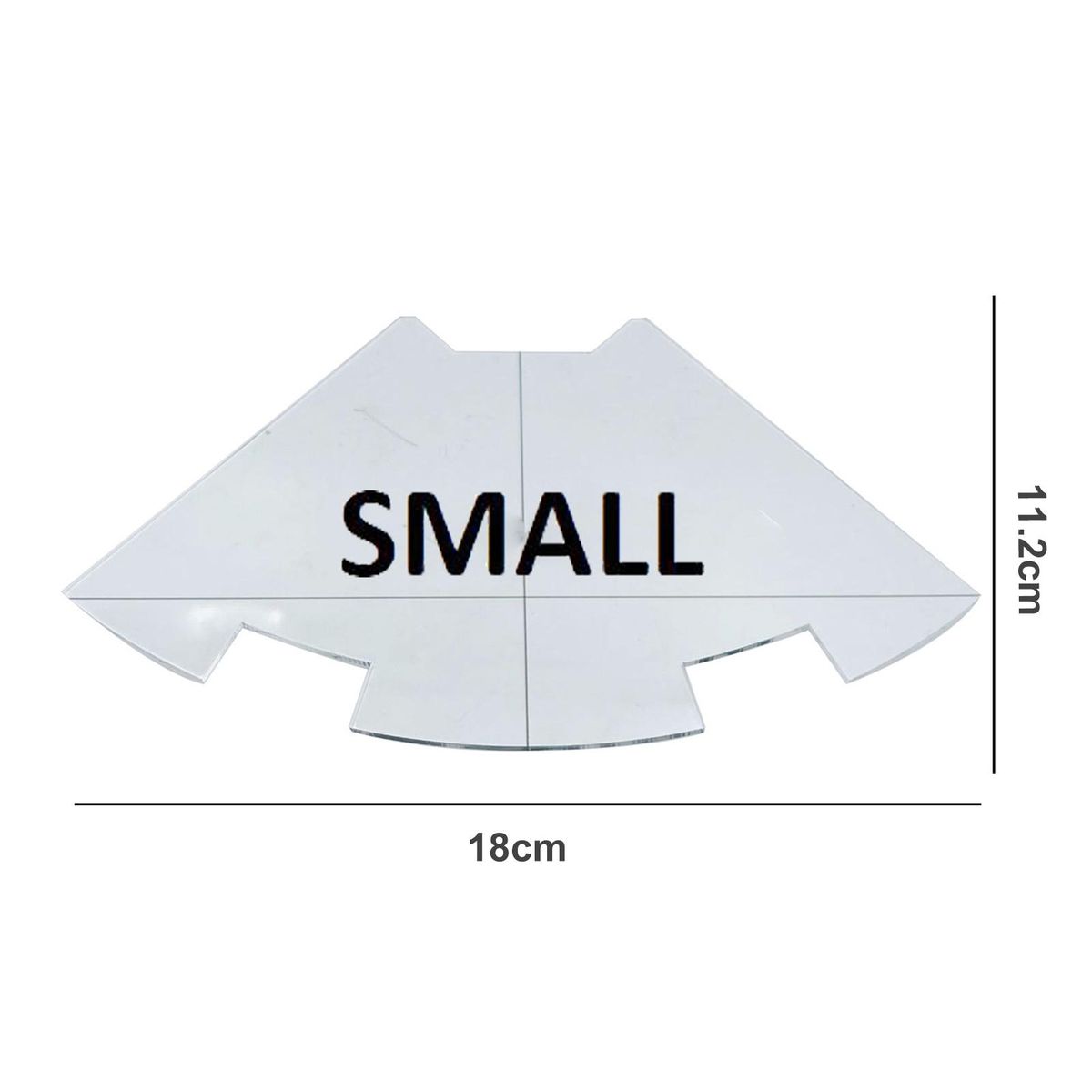 Sewing Ruler Triangle Key Fob Pouch Craft DIY Sewing Ruler