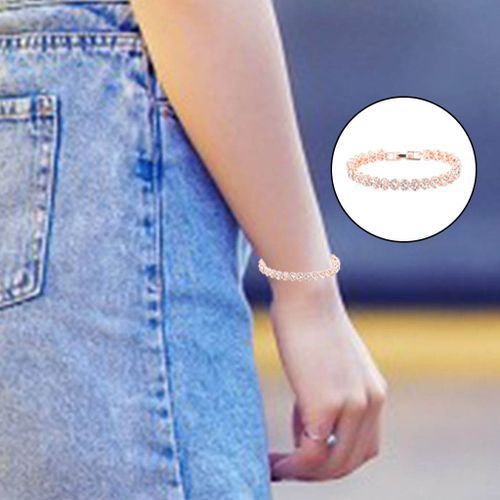 Corn Chain Bracelet Unique Stylish For Anniversary Kids Ladies Golden