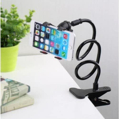 360° Rotational Lazy Gooseneck Cell Phone Mount Holder Stand