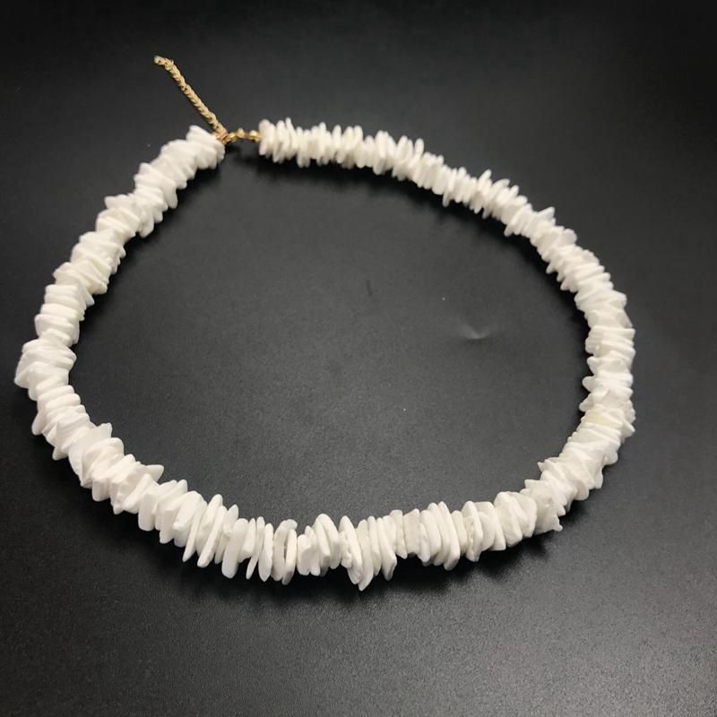 Puka Shell Neck for Women Boho Tropical Hawaiian Beach Puka Shell Surfer Jewelry Mens Womens