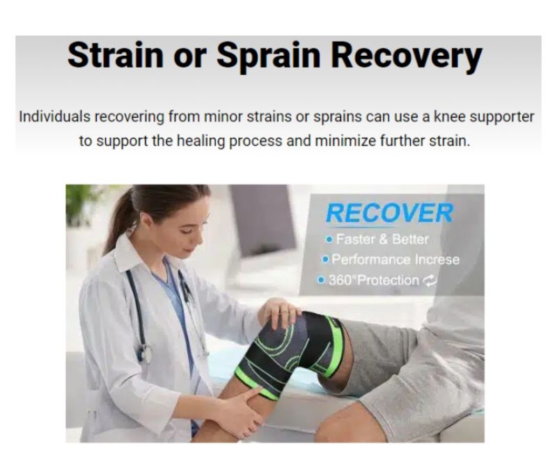 Exceed Knee Support Excellent Recovery & Best Protection.