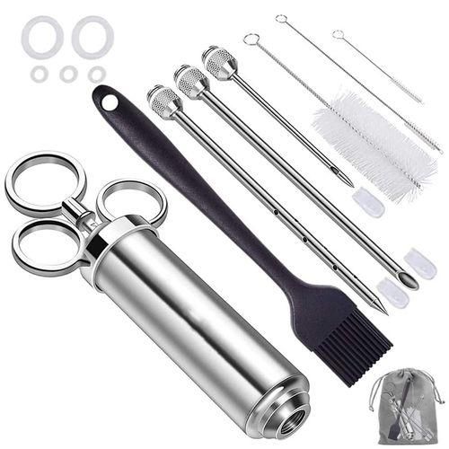 2Oz Heavy Duty Meat Injector Stainless Steel