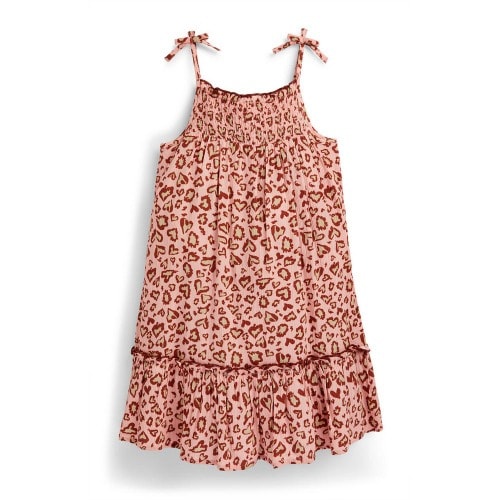 Girl's Tiered Cotton Dress