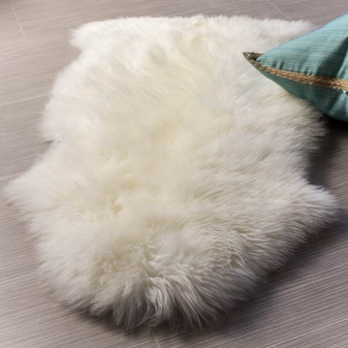 Cream Orchid Nansen Soft Australian Sheepskin Rug