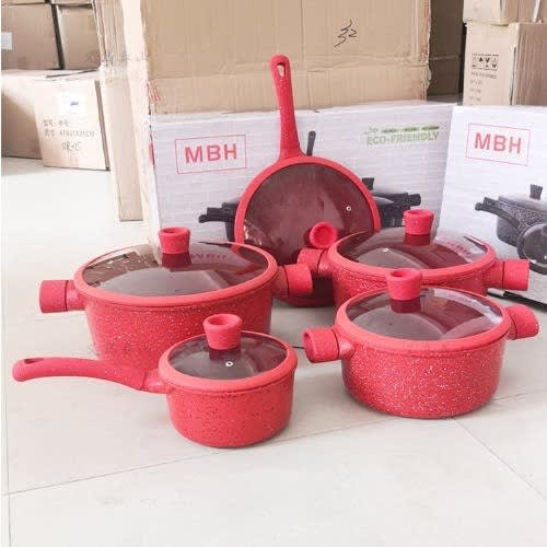 MBH 10 Pieces Cookware Set