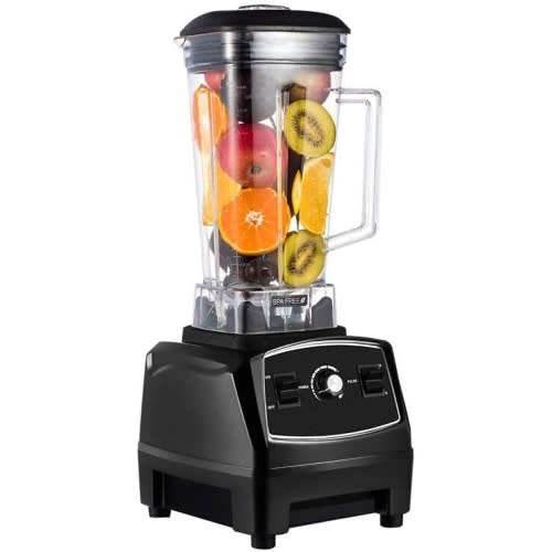 Heavy Duty Ice Crusher Commercial Blender For Beans Tiger Nut Smoothie - 1200W