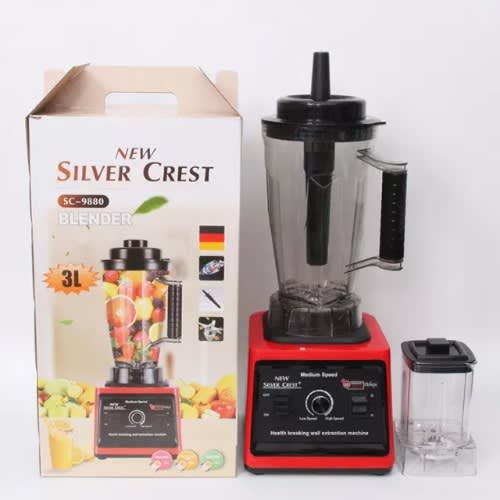 Multifunctional 2in1 Commercial Glass Blender + Juicer - 2l - 8000w