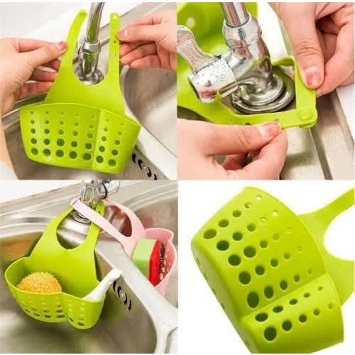 Kitchen Sink Tidy Organizer - Green