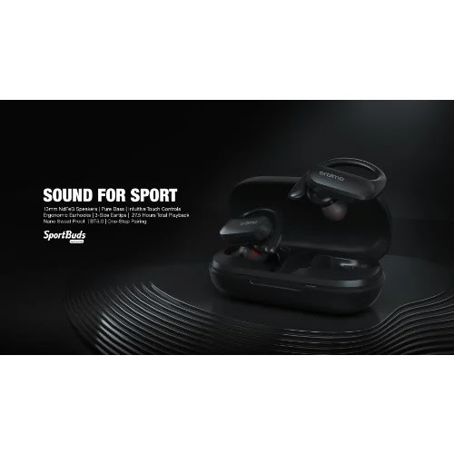 Sport Buds E95d Wireless Earbuds - Black