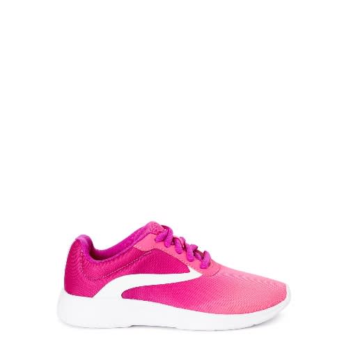 Girls Athletics Lightweight Sneakers - Pink & White