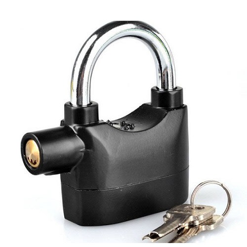 Siren Security Alarm Padlock