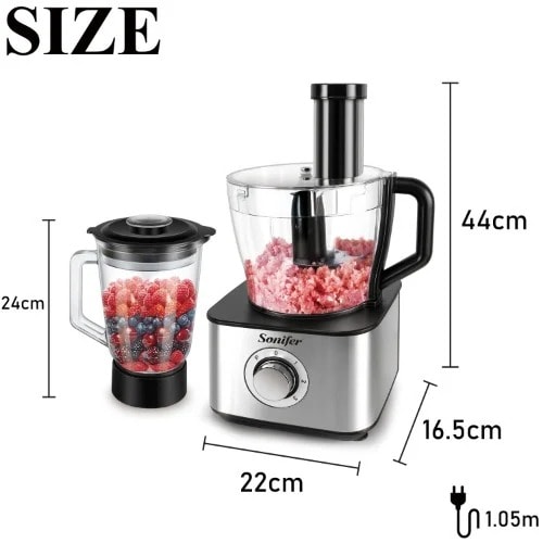 Multifunction Food Processor - 800W