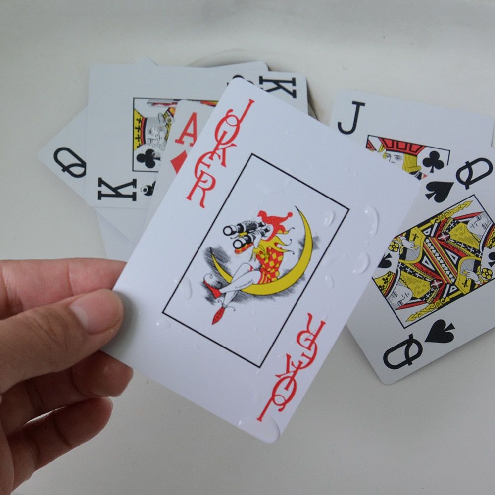 High Quality Poker Card 100% Waterproof Plastic Pvc Playing