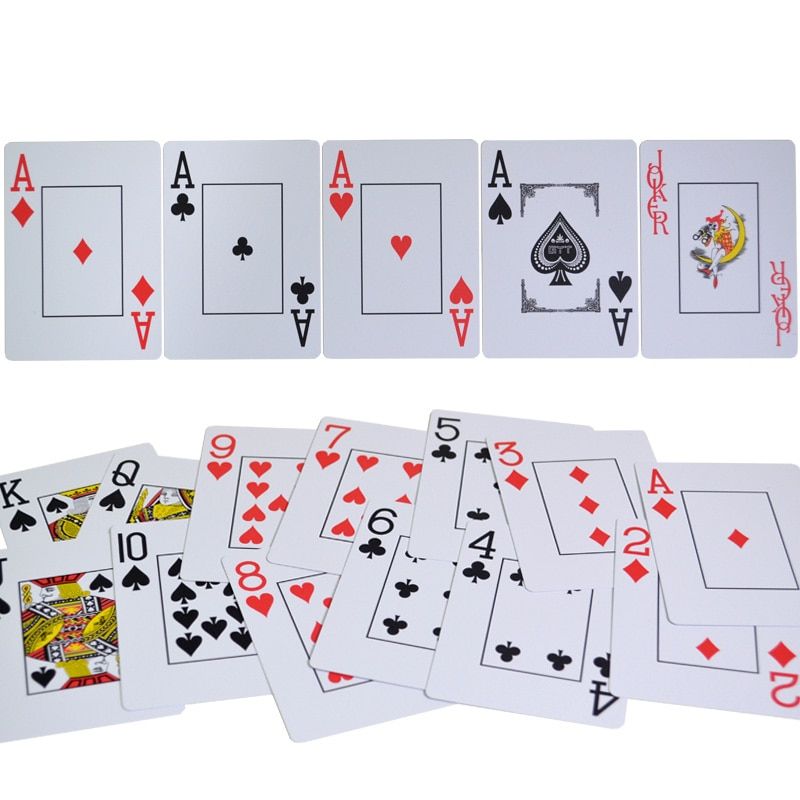 High Quality Poker Card 100% Waterproof Plastic Pvc Playing