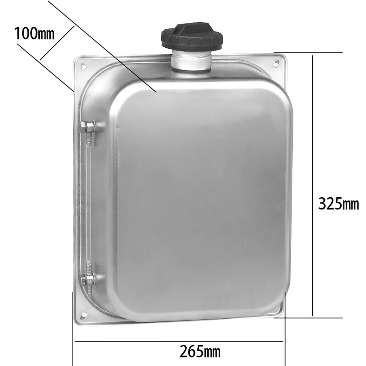 Portable Gas Fuel Tank Container Petrol 1.85 Gallon Fuel Jugs Fit For