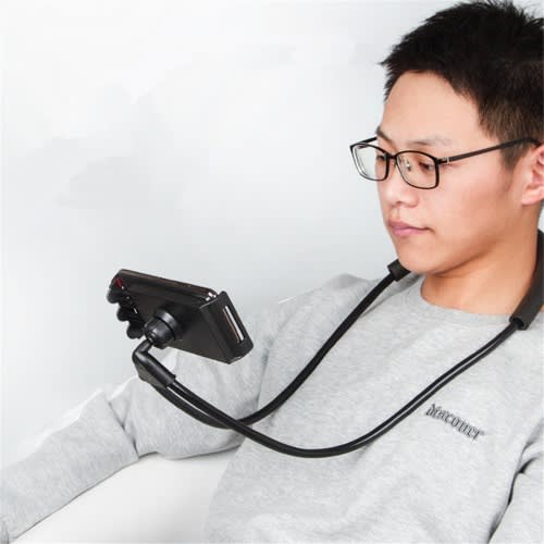 360 Rotational Comfy Lazy Neck Phone Holder Phone Stand