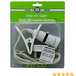 Pifco Clip On Light Lamp With 1 Metre Cable