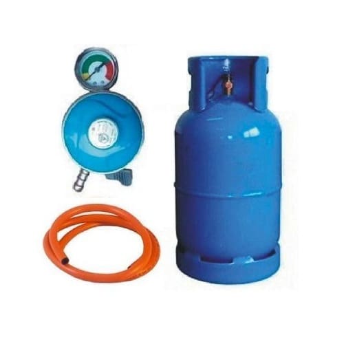 12.5kg Cylinder, Hose, Meter-regulator, Clips
