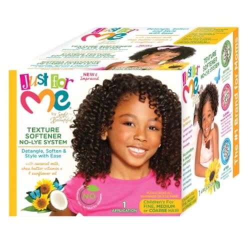Just For Me Soft & Beautiful Texture Softener No-lye System - All Hair Type