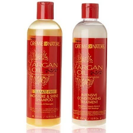 Creme Of Nature Argan Oil Shampoo & Conditioner Set -12oz