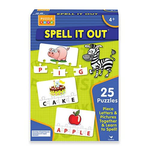 Spinmaster Spell It Out- 25 Puzzle Set