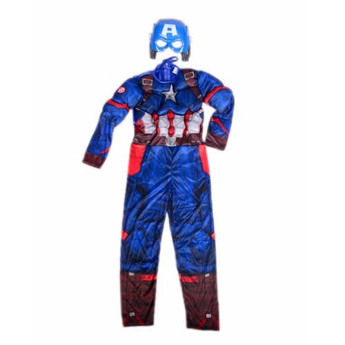 Captain America Padded Dress Up Character Costume