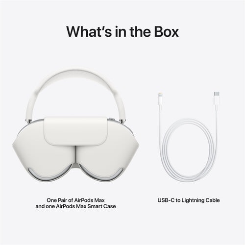AirPods Max Wireless Over-Ear Headphones - Silver