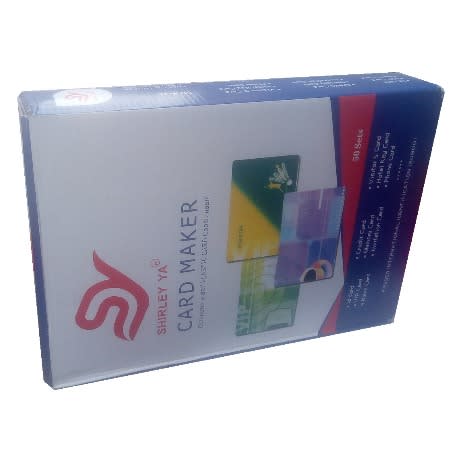 Shirley Ya Card Maker Plastic Card Consumable - 50set