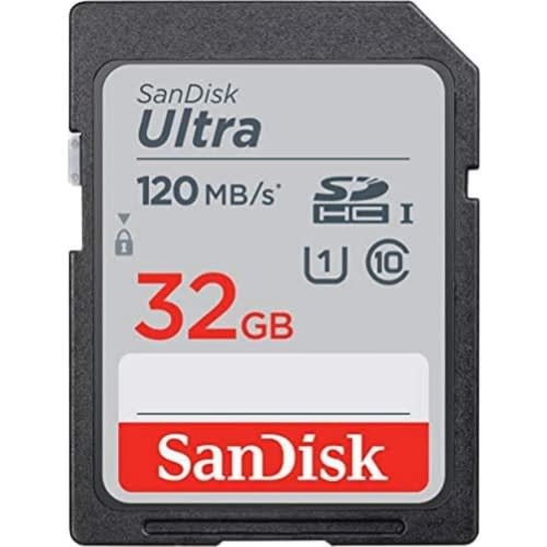 Ultra Sdhc 120mb/s Speed Memory Card For Camera - 32gb.