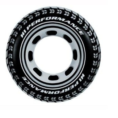 Tire swimming ring