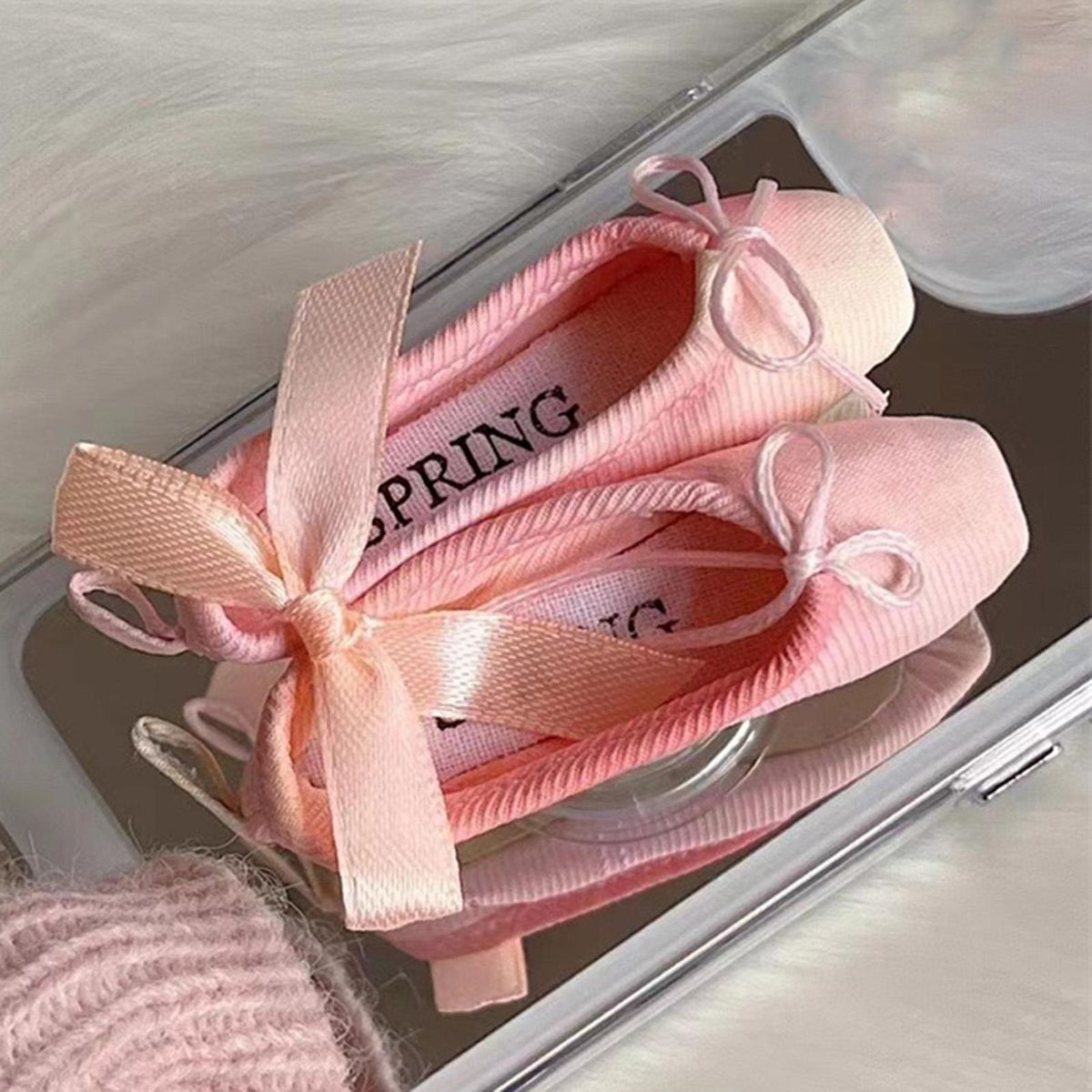 Phone Grip Dance Ballet Shoes Accessory Cute Multi