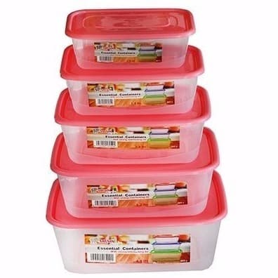 Food Storage Bowl - 5 Pieces