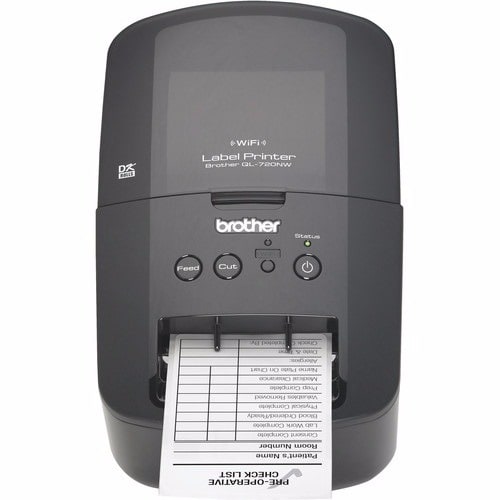 QL-720NW High-Speed Label Printer With Ethernet & Wireless Networking