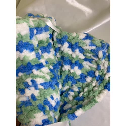 Unisex Baby Blanket - 40 X 40 Inches - Multi-colour