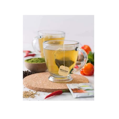 Benefits Refresh Turmeric Chili Matcha Green Tea,pack Of 6