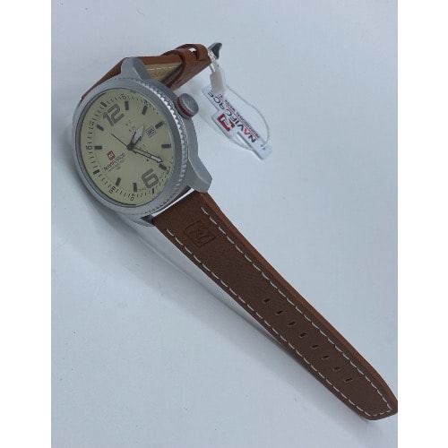 Men’s Luminous Leather Strap Wrist Watch