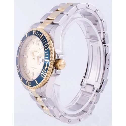 Men’s Pro Diver Quartz Watch With Stainless Steel Strap - Two Tone 22 model-3002