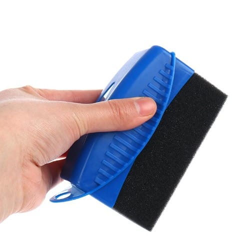 Car Wheel Waxing Sponge Brush - Blue