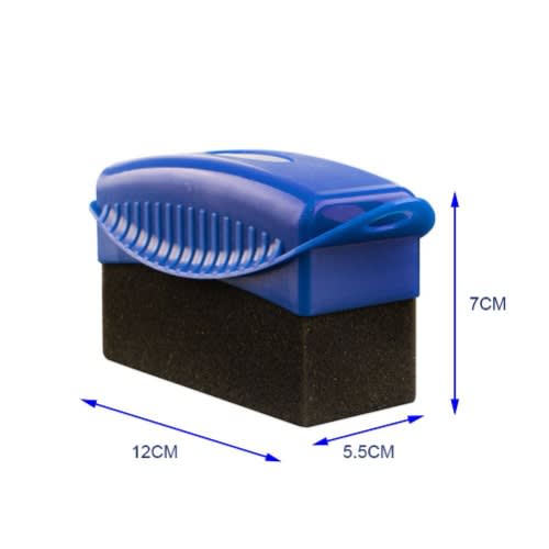 Car Wheel Waxing Sponge Brush - Blue