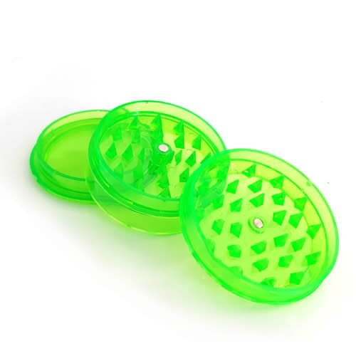 A Box Of Plastic Herb Grinder - 60mm (12pcs)