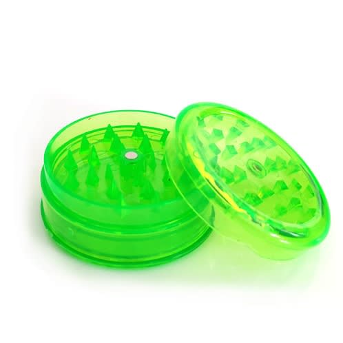 A Box Of Plastic Herb Grinder - 60mm (12pcs)