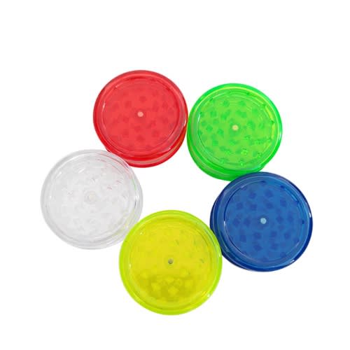 A Box Of Plastic Herb Grinder - 60mm (12pcs)