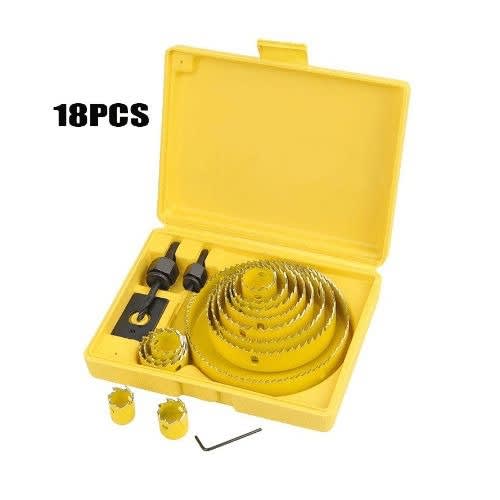 Metal Wood Hole Saw Set