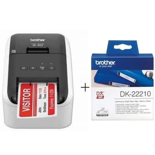 Brother QL 800 Coluor Label Printer Plus - Dk 22210