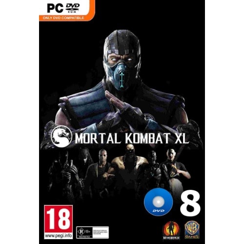 Mortal Kombat XL PC Game DVD Disks + Free Gift