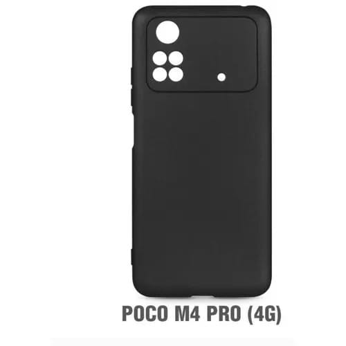 Silicon Back Case For Xiaomi Poco M4 Pro 4g - Black