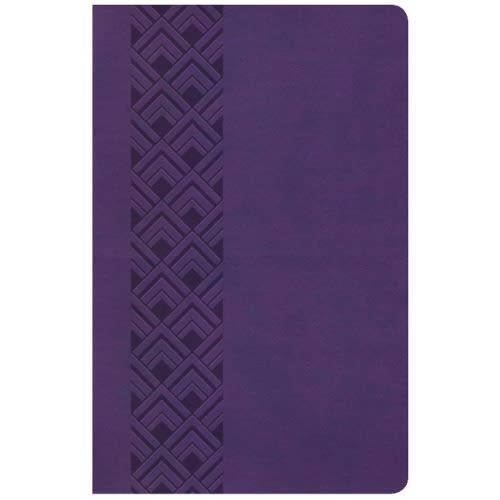 Kjv Ultrathin Reference Bible - Value Edition - Imitation Leather - Purple